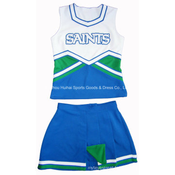 2016 New Cheerleading Uniforms: Shell Top et Pleats Skirt